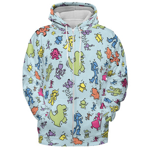 Toy Art Toy Story All-over Print Hoodie