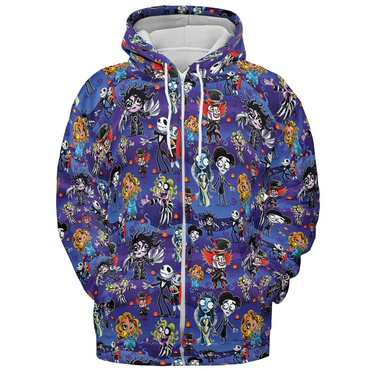 Tim Burton Movies All-over Print Hoodie