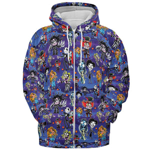 Tim Burton Movies All-over Print Hoodie