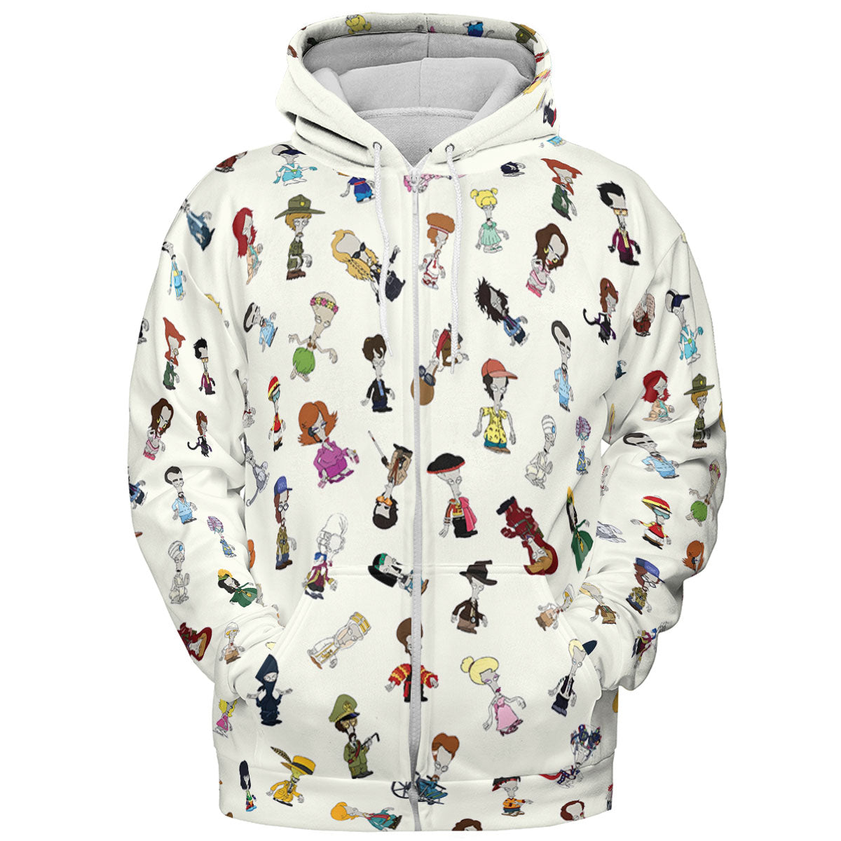 Roger persona Pop culture American Dad All-over Print Hoodie