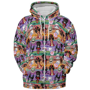 Chillin' like a Villain Summer Vibes All-over Print Hoodie