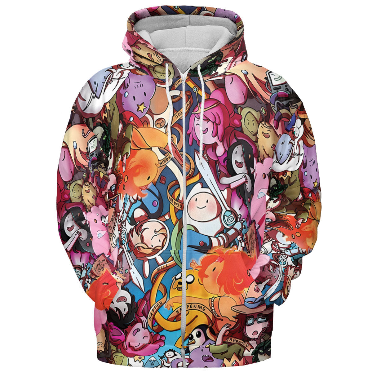 Land of Ooo Adventure Time All-over Print Hoodie