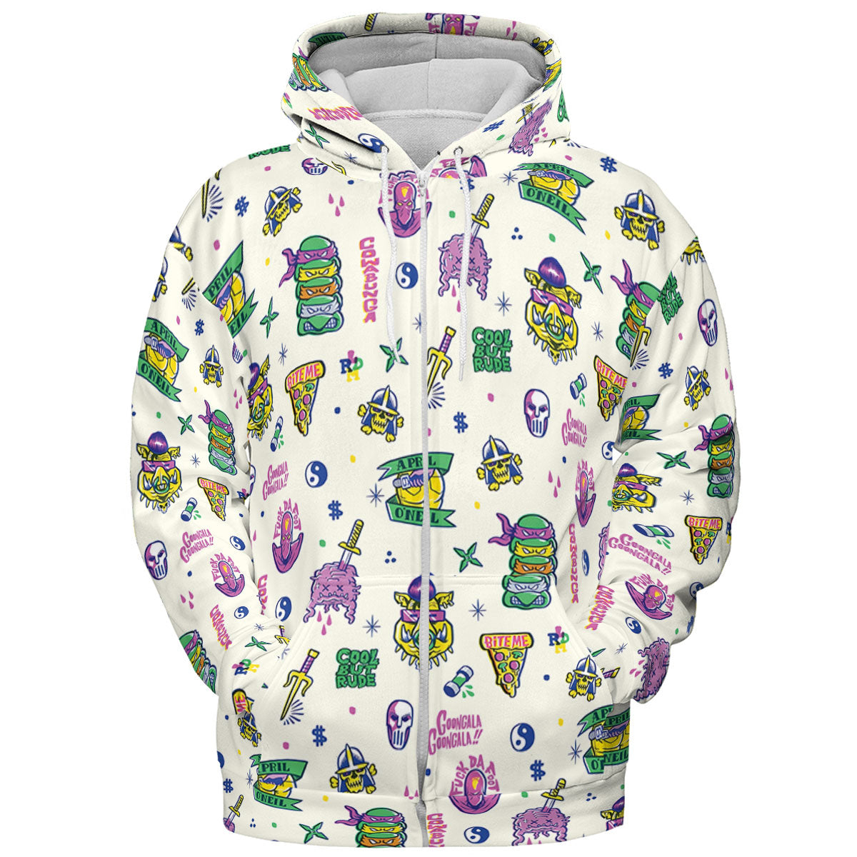 Shell Shock Teenage Mutant Ninja Turtles All-over Print Hoodie