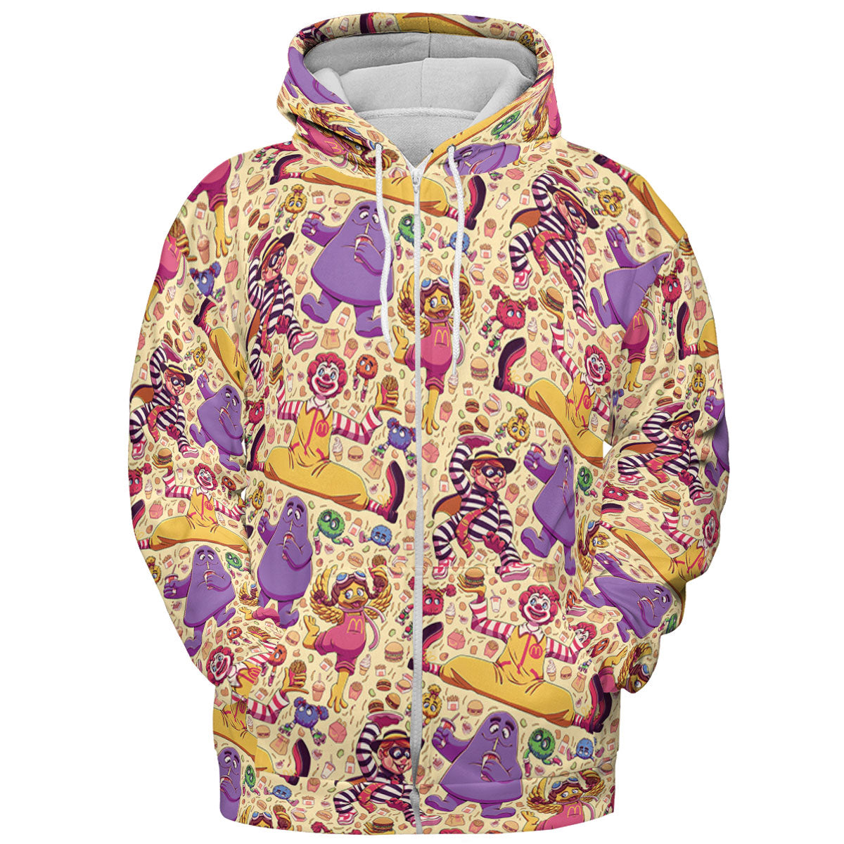 The McDonald's Gang All-over Print Hoodie