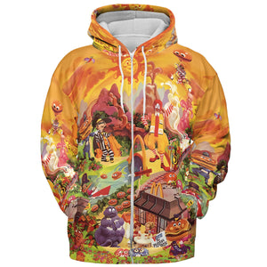 Wonder Foodland The Siege Of Mcdonaldland All-over Print Hoodie