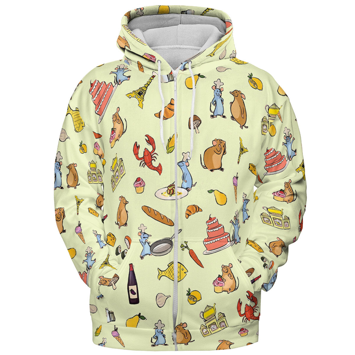 Chef Life Ratatouille All-over Print Hoodie