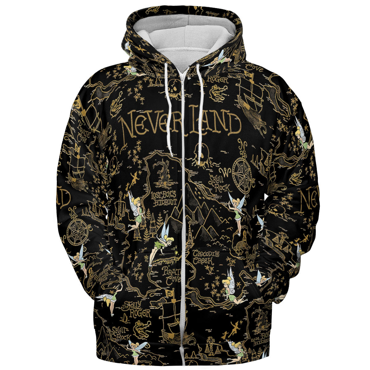 Finding Neverland Tinker Bell All-over Print Hoodie