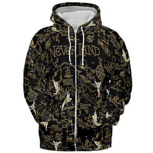 Finding Neverland Tinker Bell All-over Print Hoodie