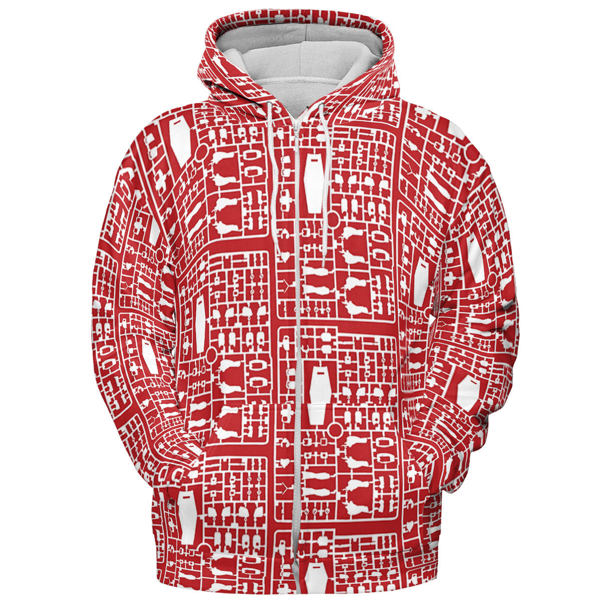 Gundam Runner All-over Print Hoodie