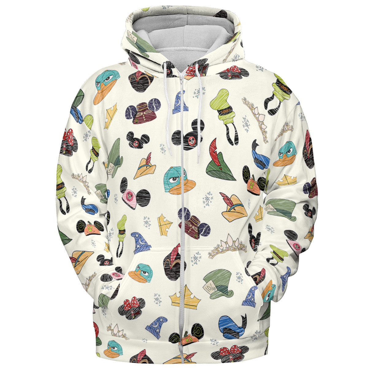 The Happiest Kingdom All-over Print Hoodie
