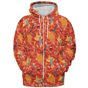 The Emperor's New Groove All-over Print Hoodie