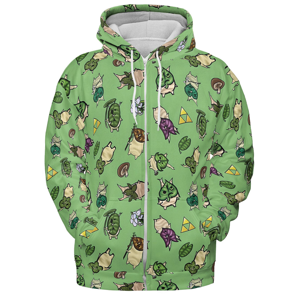 Korok Style The Legend of Zelda All-over Print Hoodie