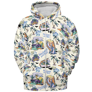 Vacation Fear and Loathing In Las Vegas Pattern All-over Print Hoodie