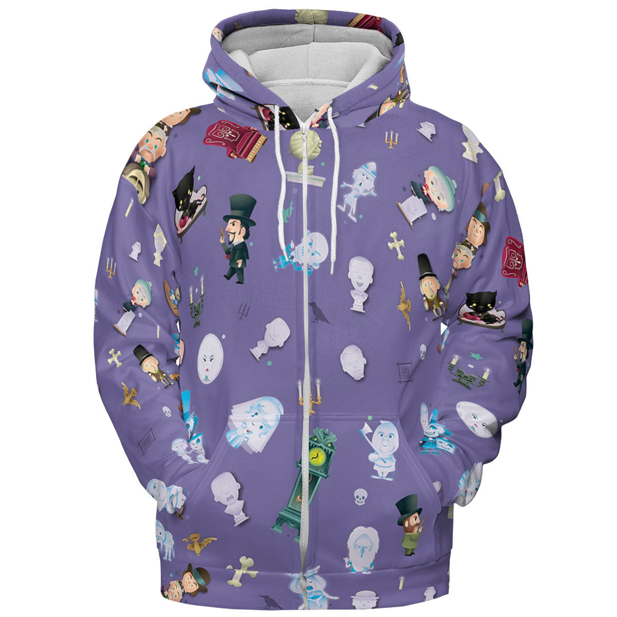 Ghoul Chic Haunted Mansion All-over Print Hoodie