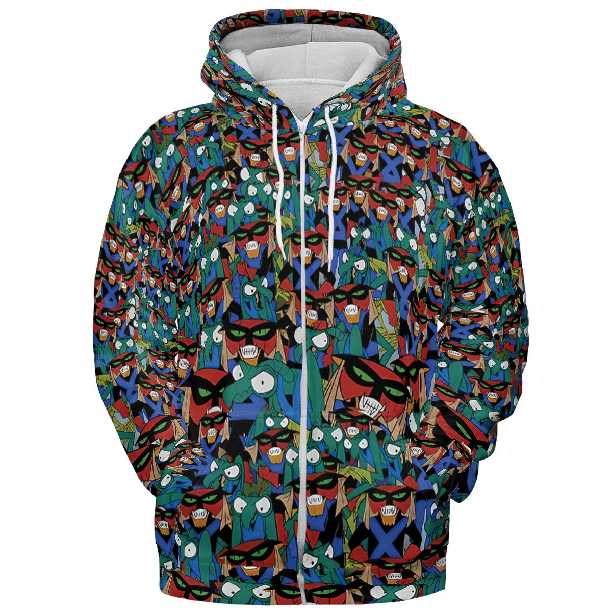 Brak and Zorak Space Ghost Coast to Coast All-over Print Hoodie