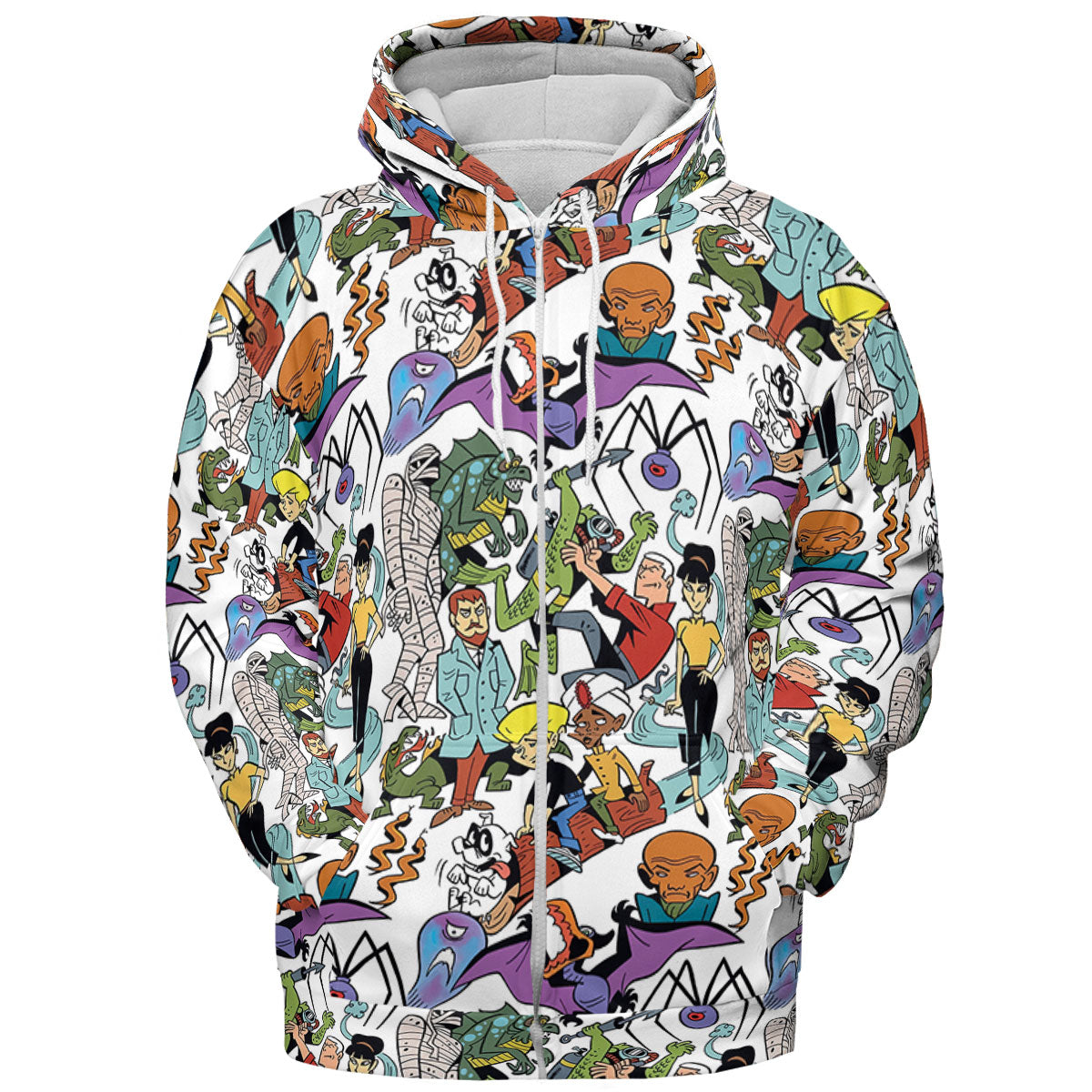 The Adventures Jonny Quest All-over Print Hoodie
