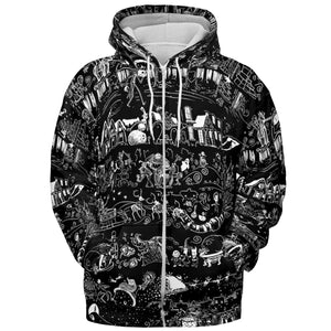 Nightmare Journey All-over Print Hoodie