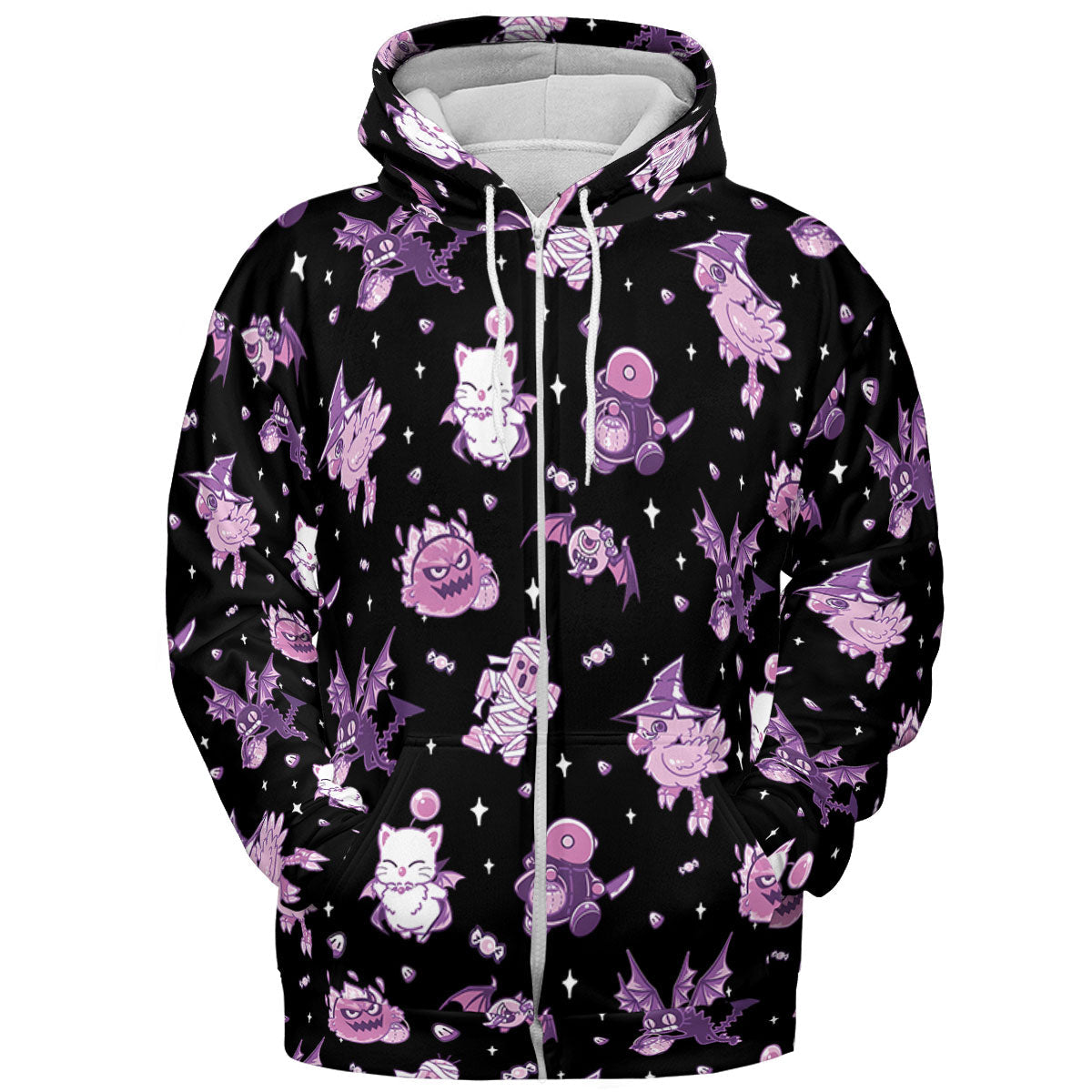 Halloween Final Fantasy Cuties All-over Print Hoodie