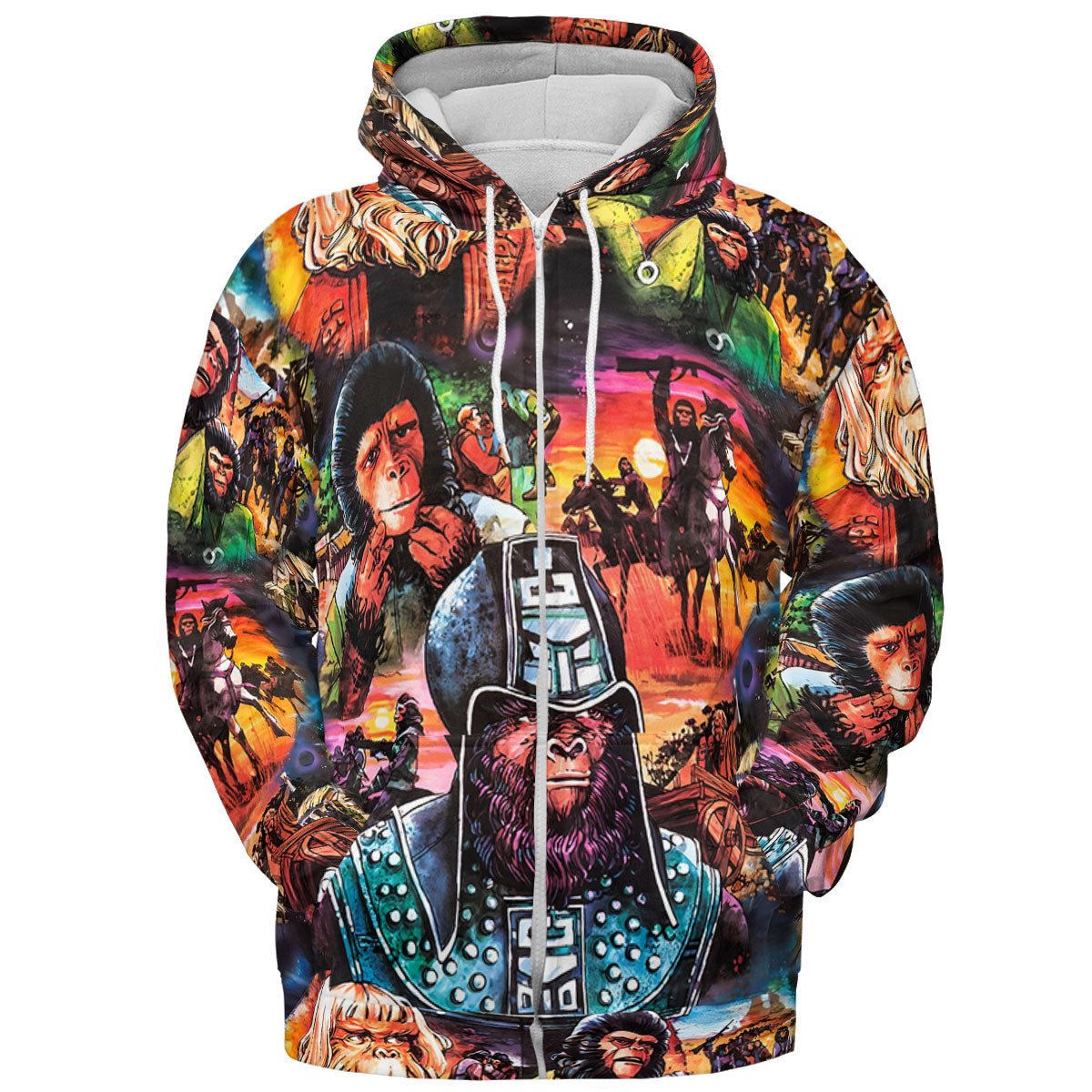 Planet of the Apes All-over Print Hoodie