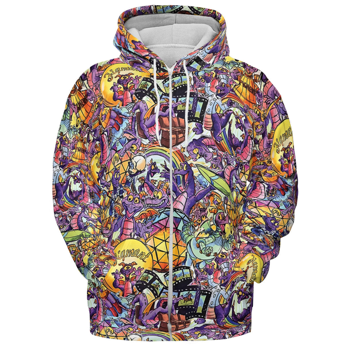 The Cute Dragon Figment All-over Print Hoodie