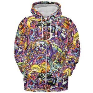 The Cute Dragon Figment All-over Print Hoodie