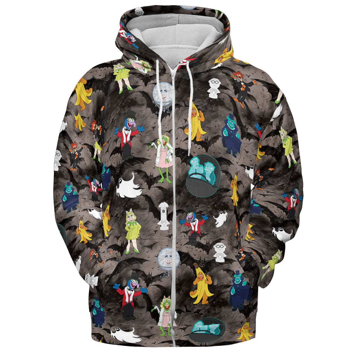 Muppet Haunted All-over Print Hoodie