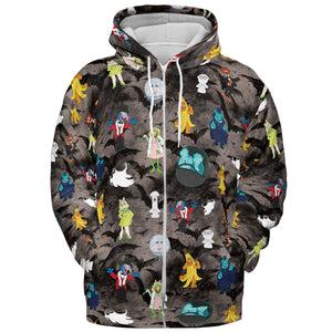 Muppet Haunted All-over Print Hoodie