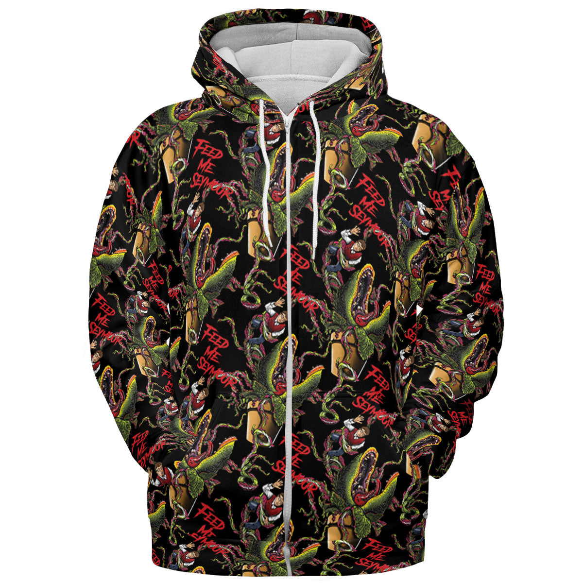 Feed Me Seymour Horror Little Shop All-over Print Hoodie
