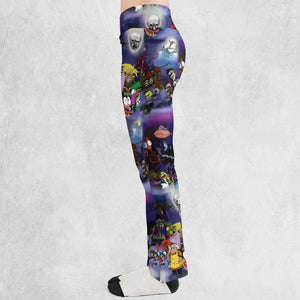 Fearless Courage the Cowardly Dog Flare Leggings