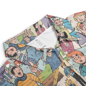 Archie Comics Characters Collage AOP Men/Women Polo Shirt