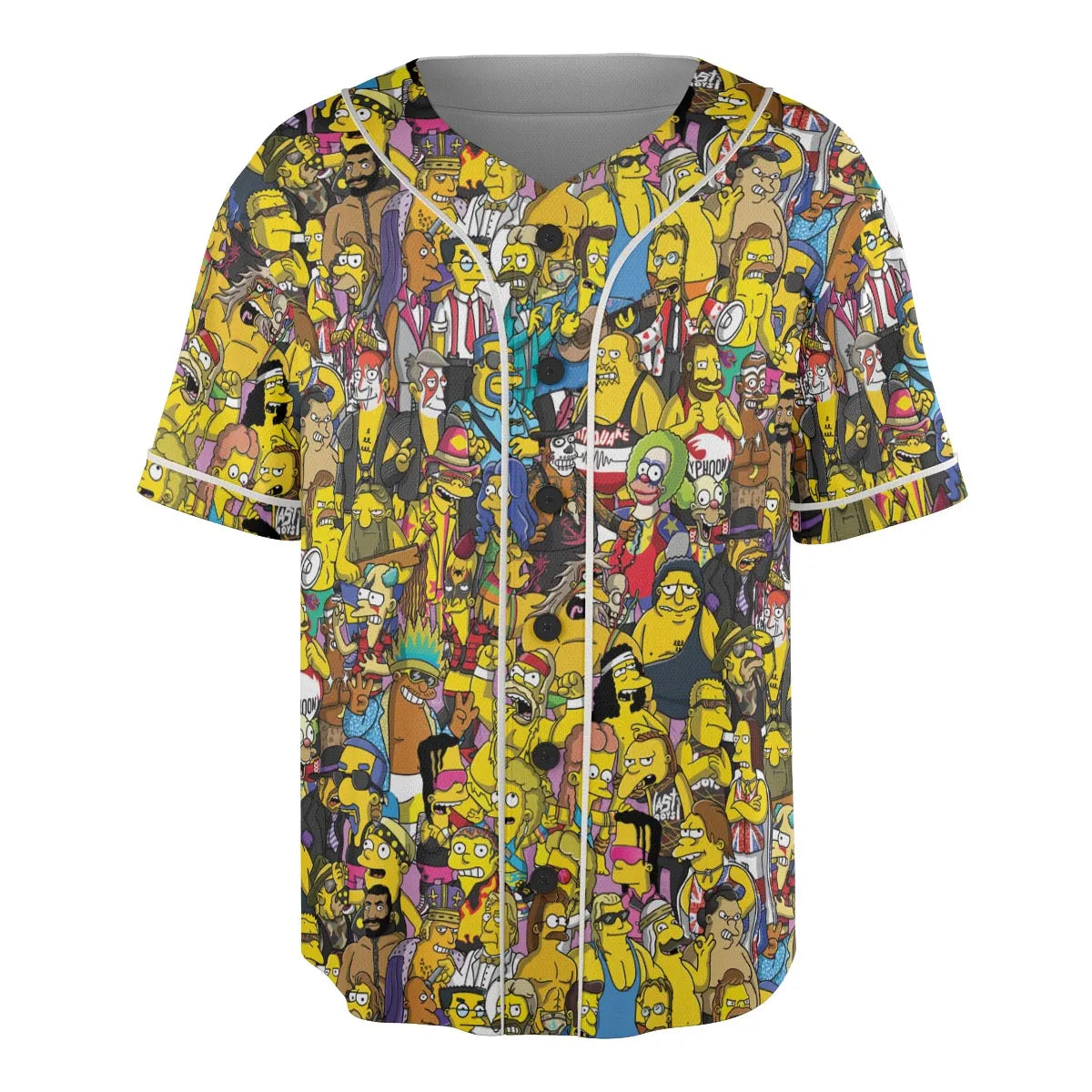 WWF Simpsons Unisex Baseball Jersey