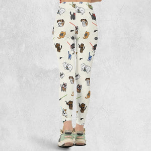 Star Wars Characters as Cats Legging