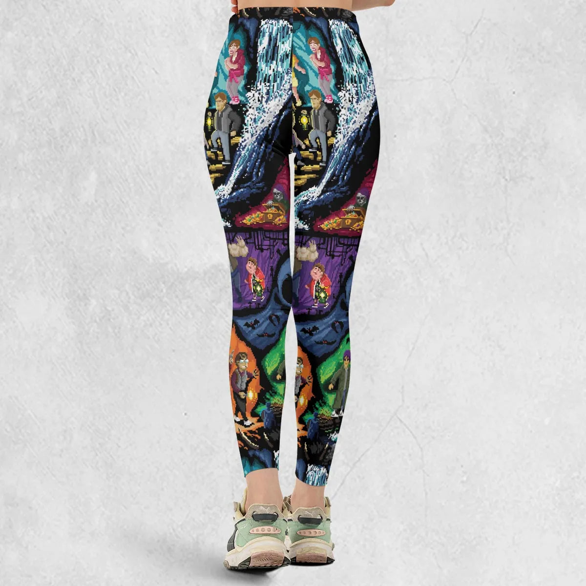 Goonies 80s Pixel Art Legging