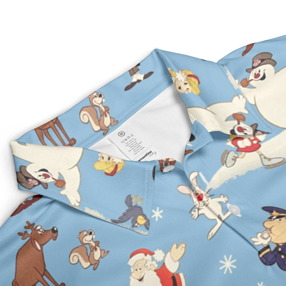 Frosty the Snowman Christmas Characters AOP Men/Women Polo Shirt
