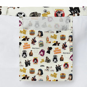 Pulp Fiction Pattern Large Tote Bag