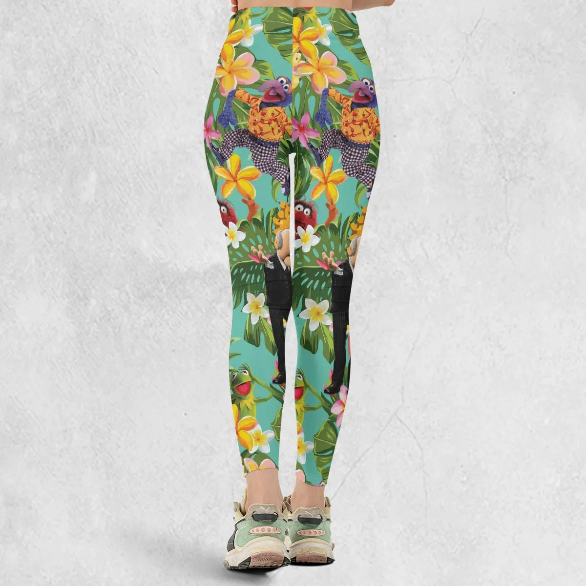 Statler And Waldorf Muppets Tropical Legging