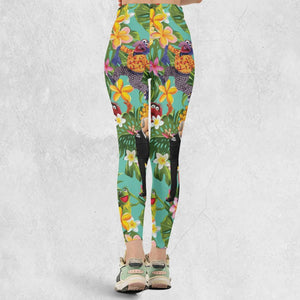 Statler And Waldorf Muppets Tropical Legging