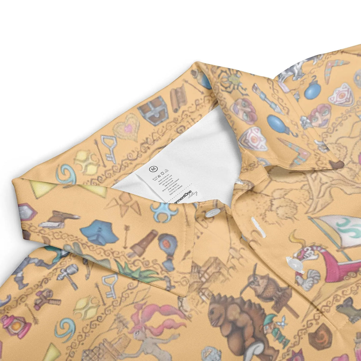 Link's Journey Tapestry The Legend Of Zelda AOP Men/Women Polo Shirt