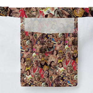 Pro Wrestlers Large Tote Bag