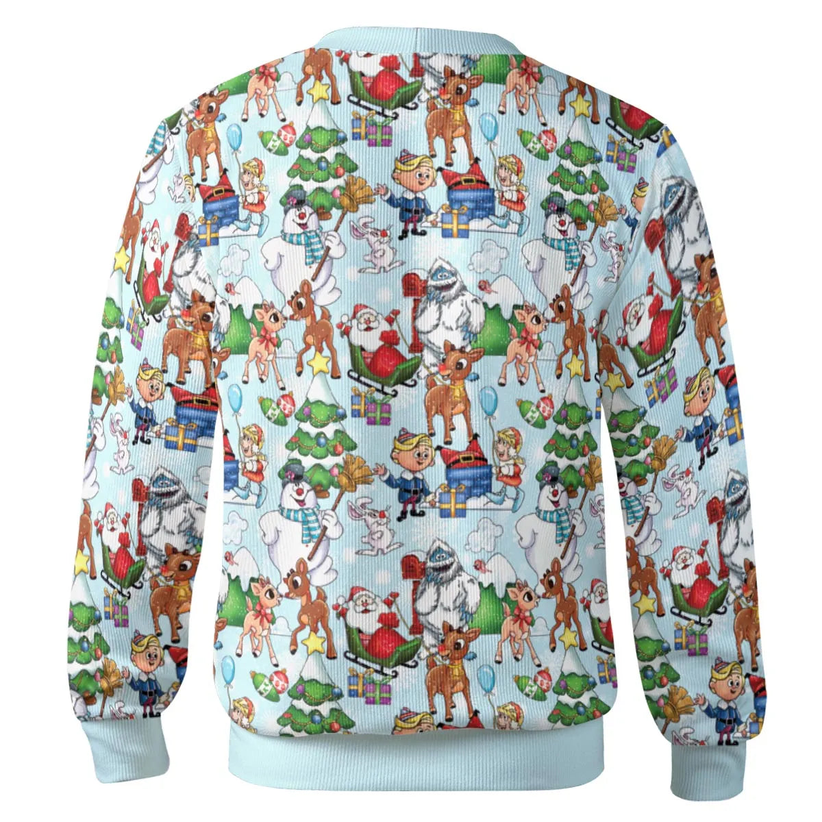Rudolph And Snowman Cardigan