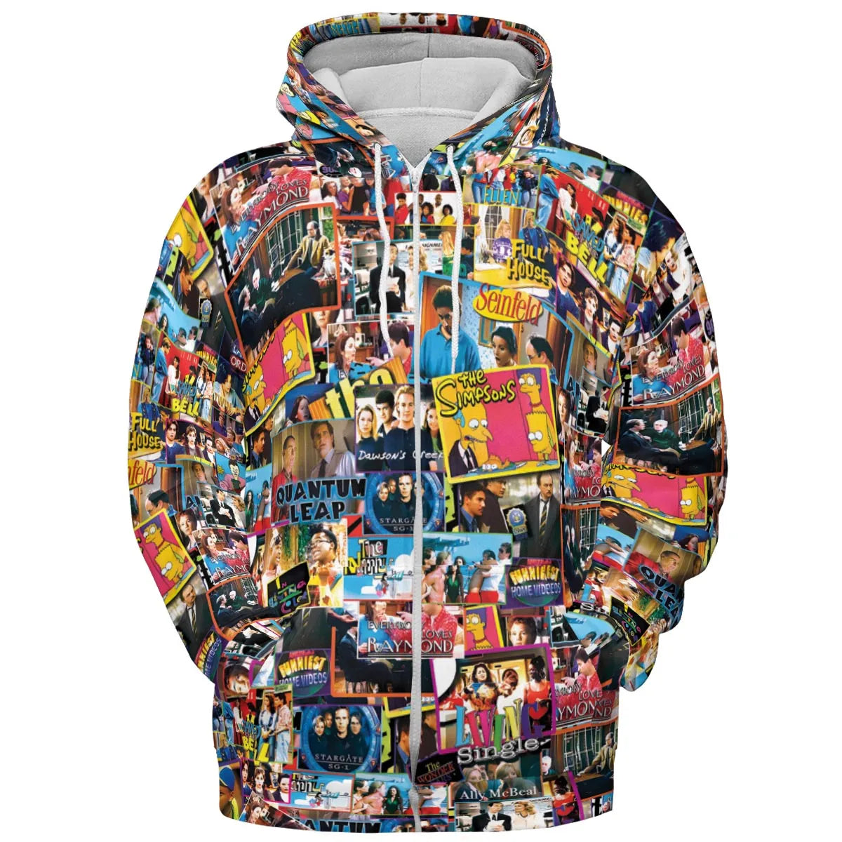 The 90s TV Shows All-over Print Hoodie