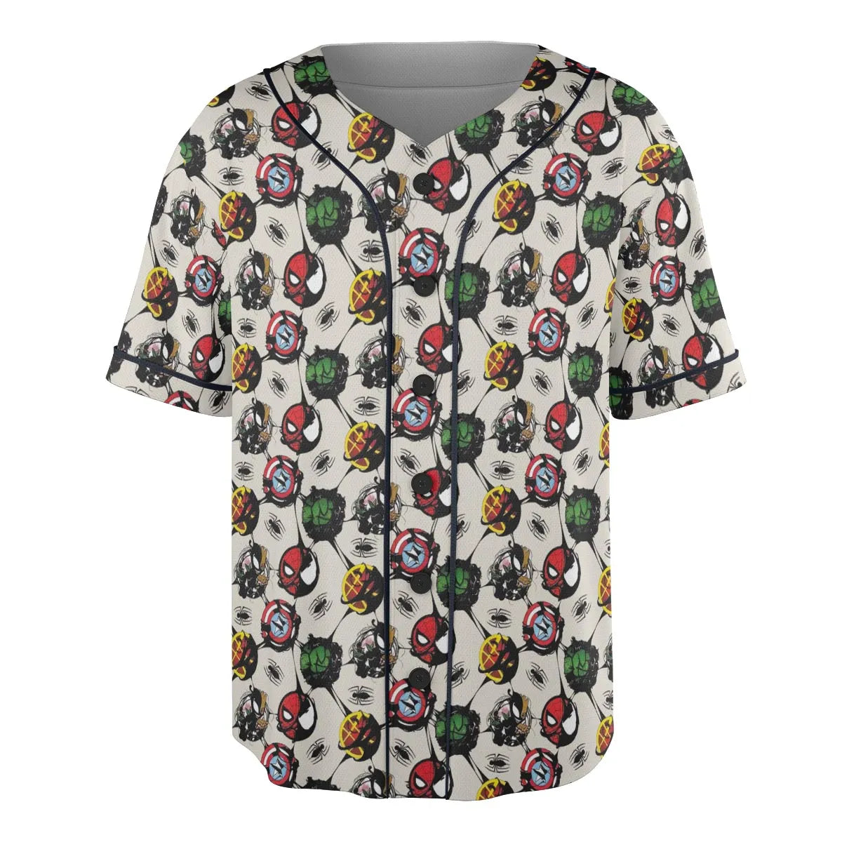 Teenage Mutant Ninja Turtles Pattern Unisex Baseball Jersey