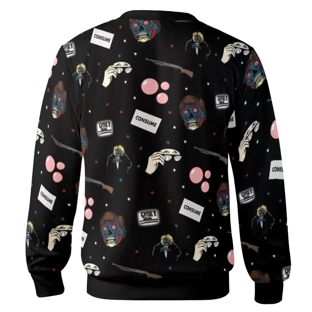 Consume They Live Patterns Cardigan