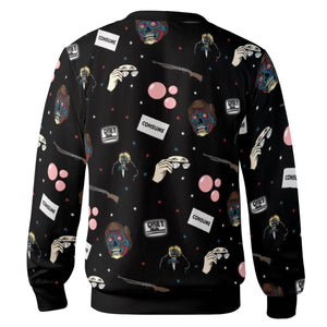 Consume They Live Patterns Cardigan