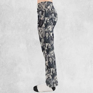 Halloween Horror Villains Flare Leggings