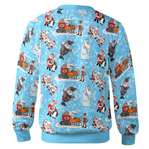 Kris Kringle Santa Claus Is Comin' Cardigan