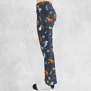 HB Scooby Clones Flare Leggings