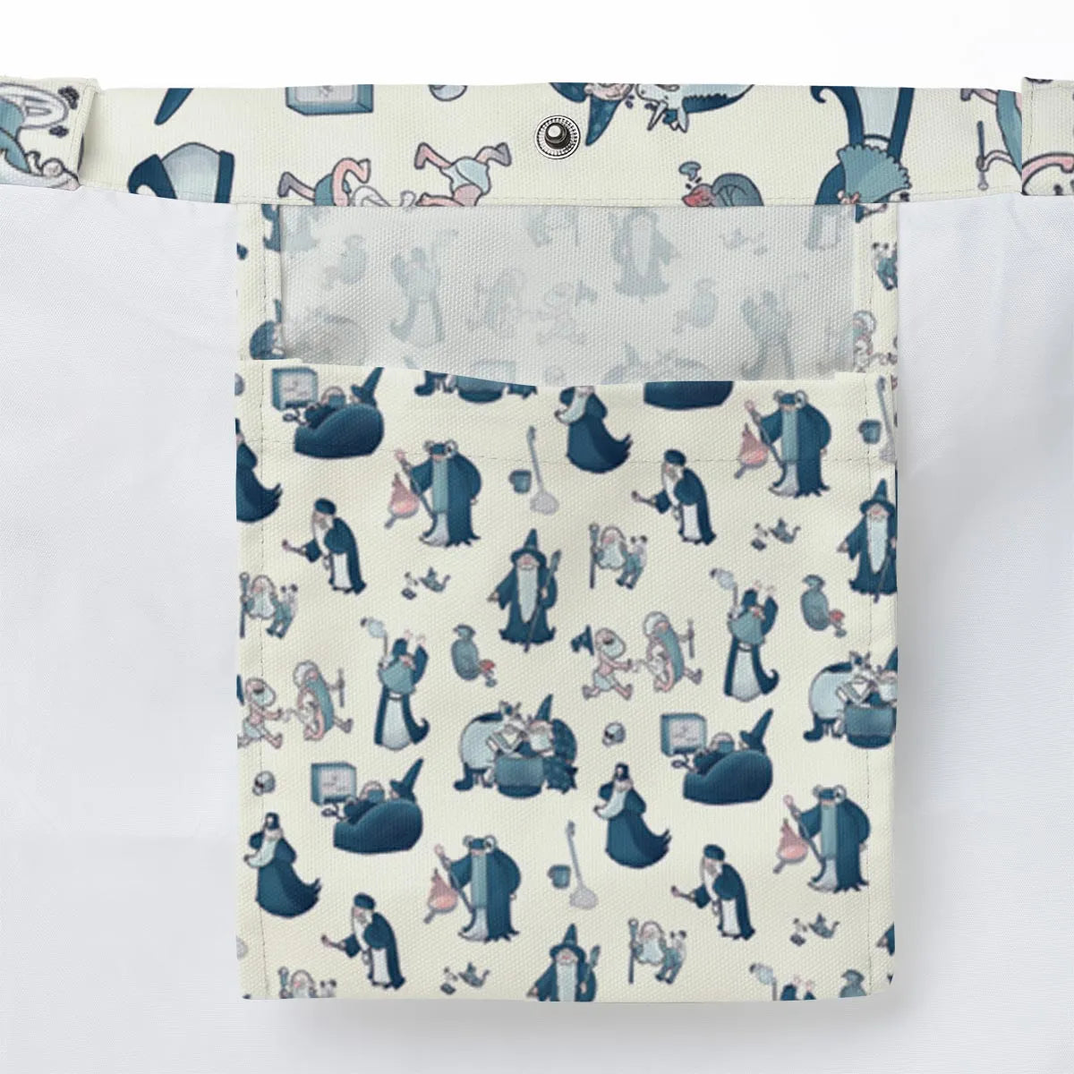 Shared Flat For Wizards Large Tote Bag