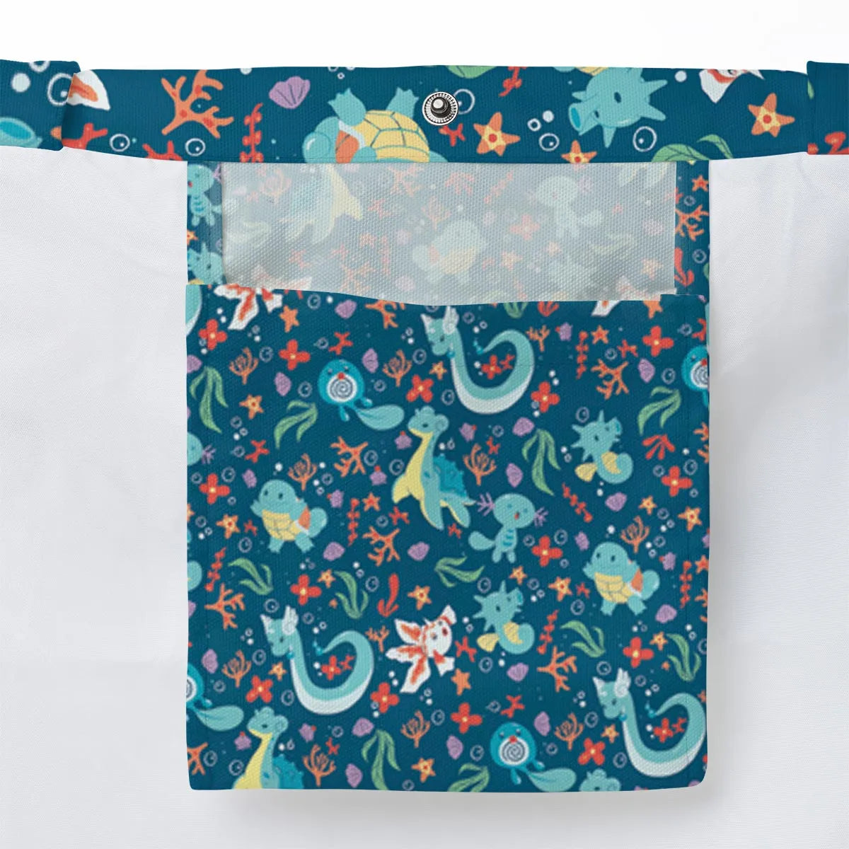 Water Pokemon Pattern Large Tote Bag