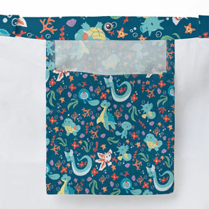 Water Pokemon Pattern Large Tote Bag